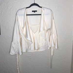 Lulus Cream Blouse (Never Worn)